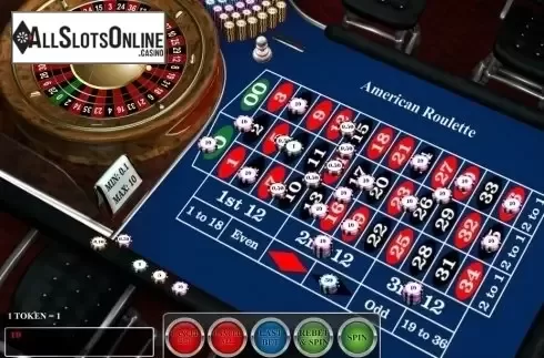 Game Screen. American Roulette (iSoftBet) from iSoftBet