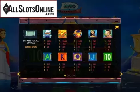Symbols. Argo from Smartsoft Gaming