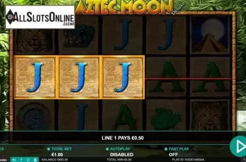 Win Screen 1. Aztec Moon from Magic Dreams