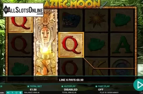 Win Screen 4. Aztec Moon from Magic Dreams