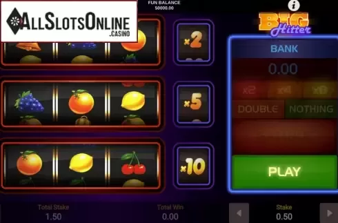Reel Screen. Big Hitter from 1X2gaming