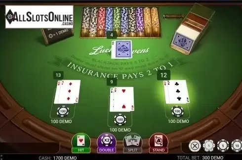 Game workflow . Blackjack Lucky Sevens from Evoplay Entertainment