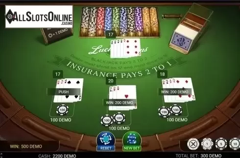Game workflow 3. Blackjack Lucky Sevens from Evoplay Entertainment