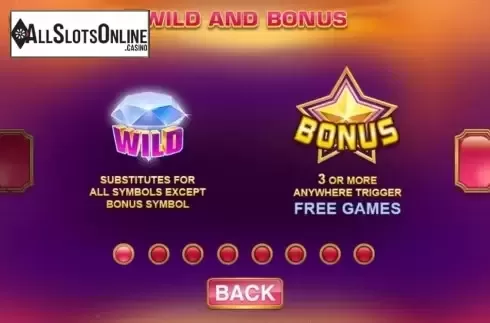 Paytable 1. Blazing Bells from Ash Gaming