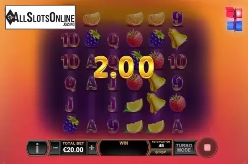 Win Screen 1. Blazing Bells from Ash Gaming