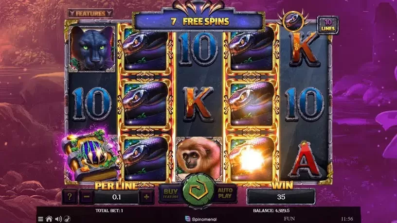 Book of Panther slot screenshot 6
