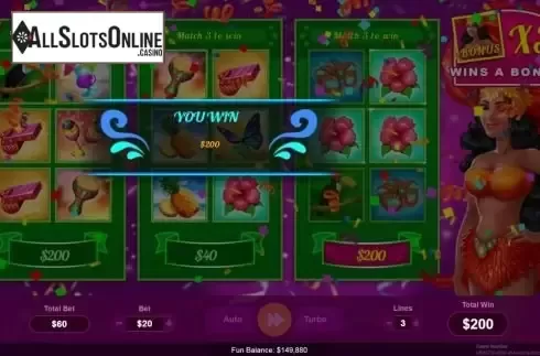 Win screen