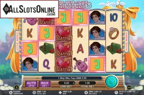 Win Screen. Cash And Kisses from GamePlay