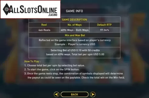 Paytable 3. Cash And Kisses from GamePlay