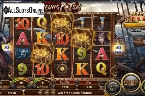 Win Screen . Cheung Po Tsai from SimplePlay