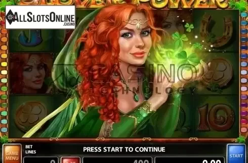 Screen 2. Clover Power from Casino Technology