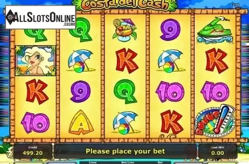 Reels. Costa del Cash from Greentube