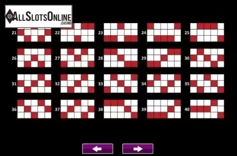 Paytable 5. Crystal Kingdom (High 5 Games) from High 5 Games