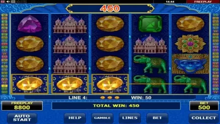 Diamond Monkey slot screenshot 2