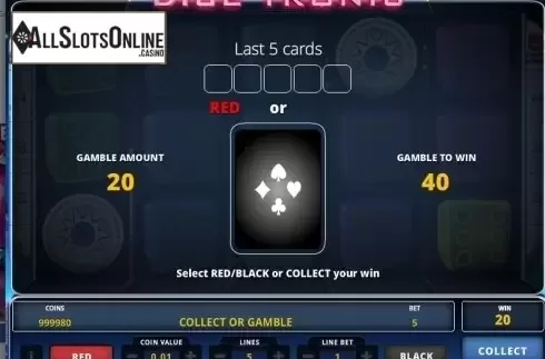 Screen 5. Dice Tronic from Zeus Play