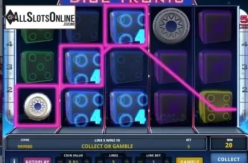 Screen 3. Dice Tronic from Zeus Play