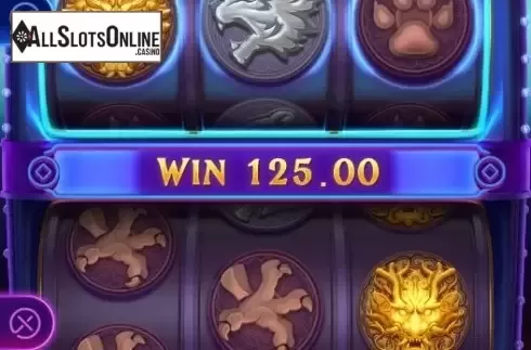 Win Screen 2. Dragon Tiger Luck from PG Soft