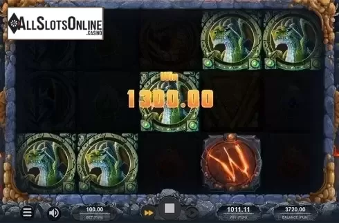 Wild win screen 2. Dragons Awakening from Relax Gaming