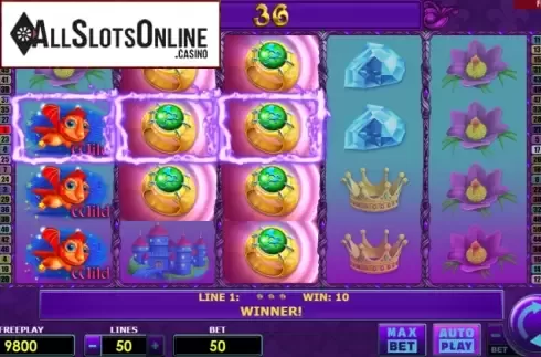 Win screen 1. Dragons Mystery (Amatic Industries) from Amatic Industries