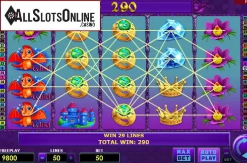 Win screen 2. Dragons Mystery (Amatic Industries) from Amatic Industries