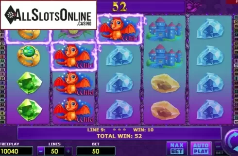 Win screen 3. Dragons Mystery (Amatic Industries) from Amatic Industries