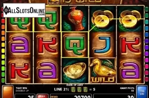 Screen 4. Duck of Luck from Casino Technology