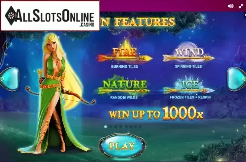 Paytable 1. Elven Magic from Red Tiger
