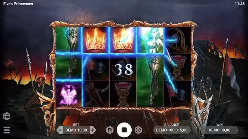 Elven Princesses slot screenshot 4