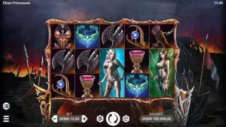 Elven Princesses slot screenshot 1
