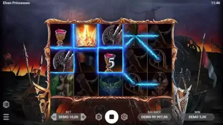 Elven Princesses slot screenshot 3