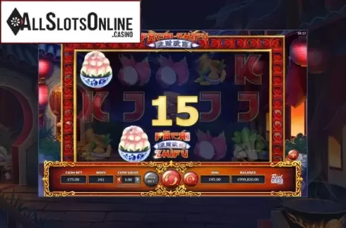 Win Screen. FaCai ZhiFu from ReelNRG