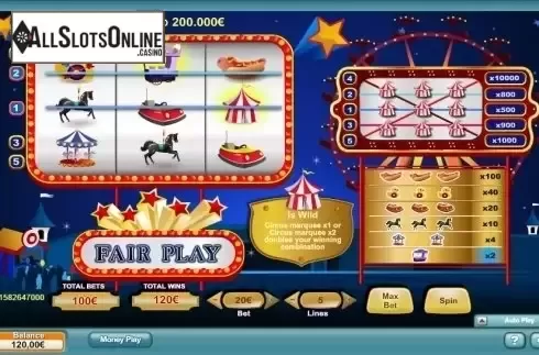 Screen 4. Fair Play from NeoGames