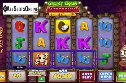 Screen 5. Fairground Fortunes Ghost Train from Psiclone Games