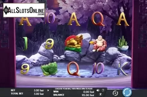 Reel screen. Fortune turtle from Genesis
