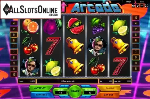 Reel Screen. Fruit Arcade from Platin Gaming