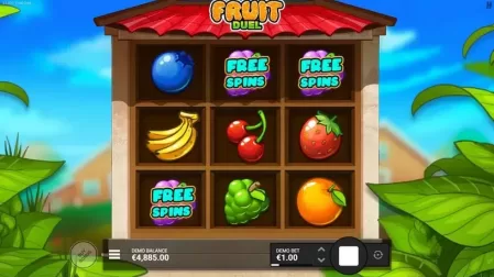 Fruit Duel slot screenshot 4