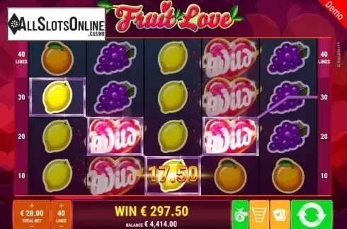 Win Screen 3. Fruit Love from Gamomat
