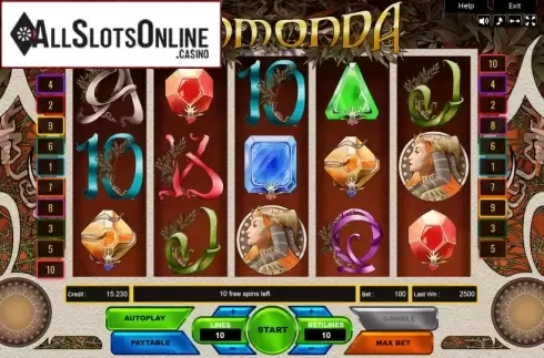 Reel Screen. Gemmonda from Platin Gaming