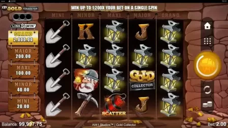 Gold Collector slot screenshot 1
