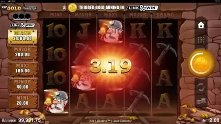 Gold Collector slot screenshot 2