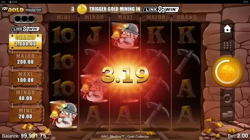 Gold Collector slot screenshot 2