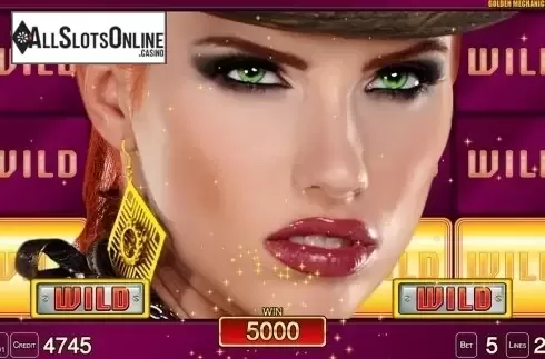 Wild Win screen. Golden Mechanіcs HD from Merkur