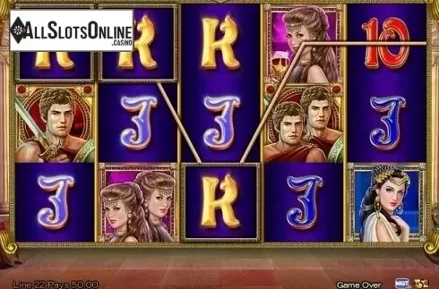 Win Screen. Golden Odyssey from High 5 Games