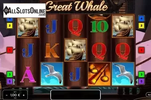 Free Spins screen