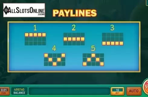 PayLines screen