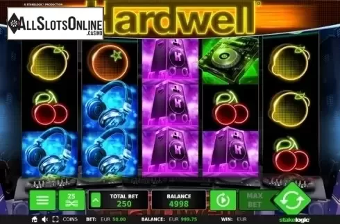Main game. Hardwell from StakeLogic