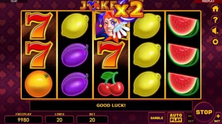 Joker X slot screenshot 2