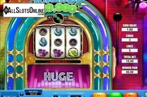 Screen7. Juke Box 50,000 from SkillOnNet