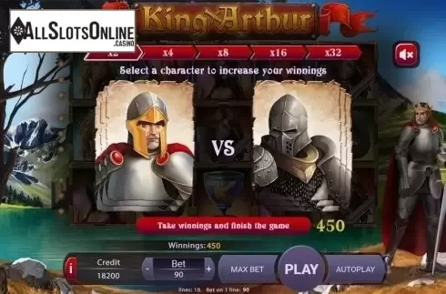 Game workflow 5. King Arthur (X Play) from X Play