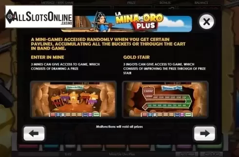 Features 3. La Mina de Oro Plus from MGA